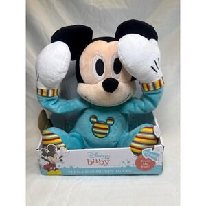Disney Baby Peek-A-Boo Mickey Mouse Animated Plush Toy Music and Sounds NIB